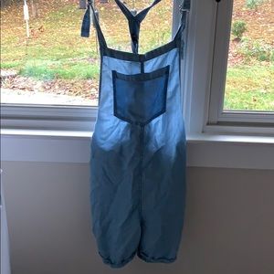 Aerie Short Overalls